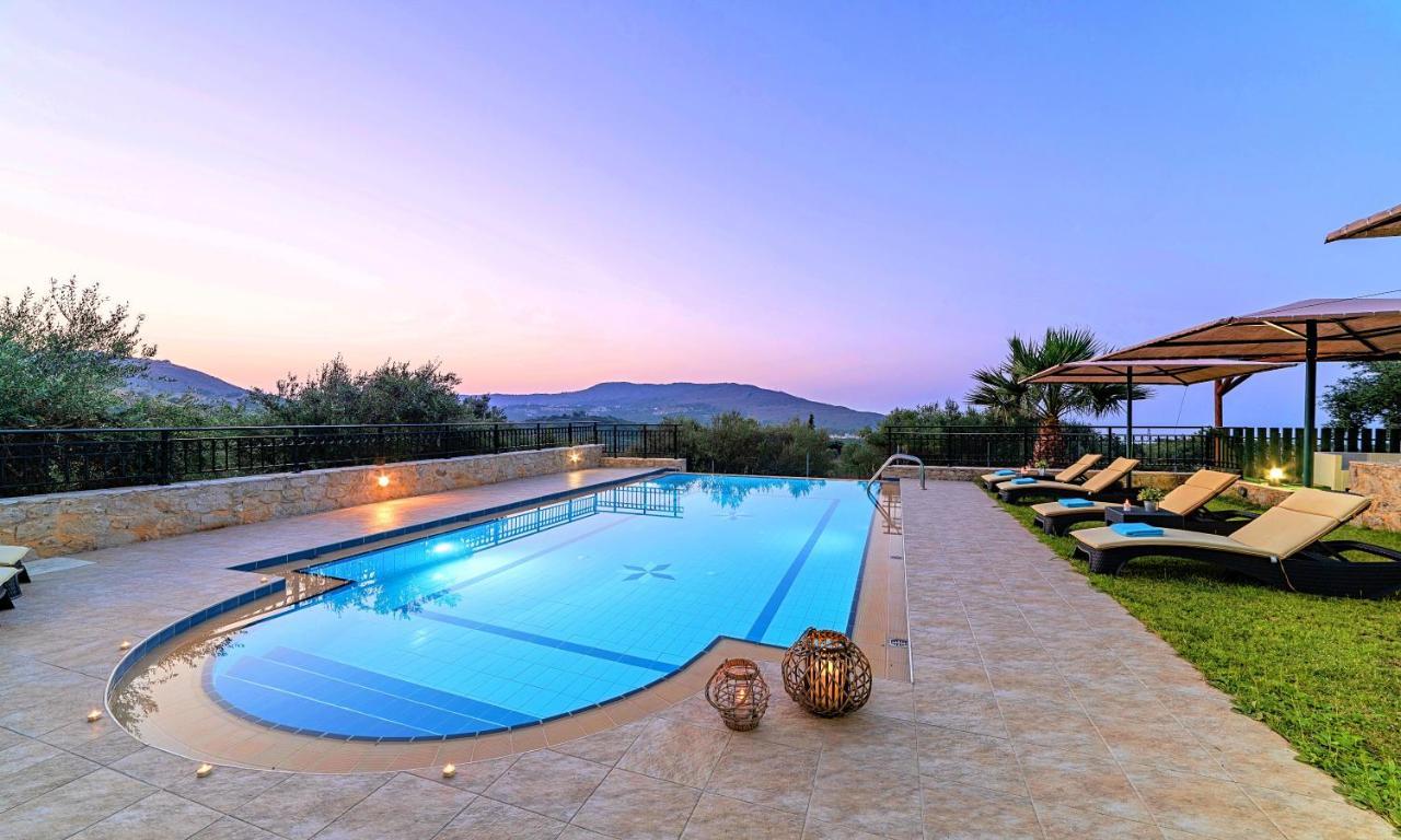 Villa Stelios Private Pool Georgioupoli Zewnętrze zdjęcie